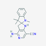 4'-amino-1,3,3-trimethyl-1,1',3,3'-tetrahydrospiro[indole-2,2'-pyrrolo[3,2-c]pyridine]-7'-carbonitrile
