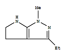 Pyrrolo[2,3-c]pyrazole,  3-ethyl-1,4,5,6-tetrahydro-1-methyl-
