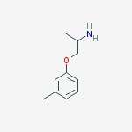 2-Propanamine, 1-(3-methylphenoxy)-