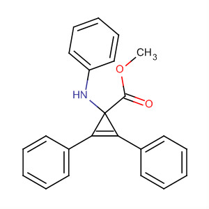 2-Cyclopropene-1-carboxylic acid, 2,3-diphenyl-1-(phenylamino)-,methyl ester