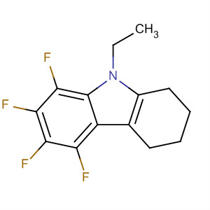 1H-Carbazole, 9-ethyl-5,6,7,8-tetrafluoro-2,3,4,9-tetrahydro-