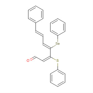 2,4,6-Heptatrienal, 7-phenyl-4-(phenylseleno)-3-(phenylthio)-,(2E,4Z,6E)-