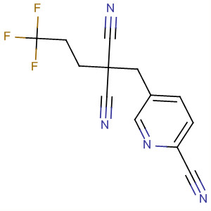 Propanedinitrile, [(6-cyano-3-pyridinyl)methyl](3,3,3-trifluoropropyl)-