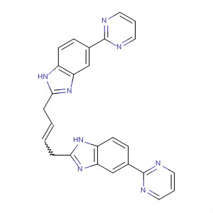 1H-Benzimidazole, 2,2'-(2-butene-1,4-diyl)bis[5-(2-pyrimidinyl)-