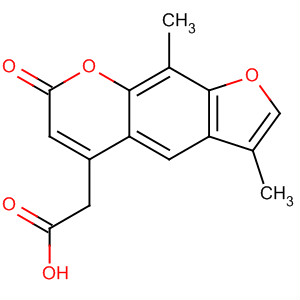 7H-Furo[3,2-g][1]benzopyran-5-acetic acid, 3,9-dimethyl-7-oxo-