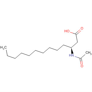 Tridecanoic acid, 3-(acetylamino)-, (3S)-
