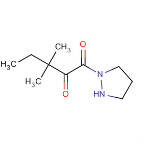 Pyrazolidine, 1-(3,3-dimethyl-1,2-dioxopentyl)-