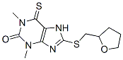 1,3,6,7-Tetrahydro-1,3-dimethyl-8-[(tetrahydrofuran-2-ylmethyl)thio]-6-thioxo-2H-purin-2-one