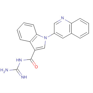 1H-Indole-3-carboxamide, N-(aminoiminomethyl)-1-(3-quinolinyl)-