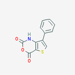 2H-Thieno[3,2-d][1,3]oxazine-2,4(1H)-dione, 7-phenyl-