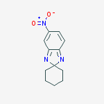 Spiro[2H-benzimidazole-2,1'-cyclohexane], 5-nitro-