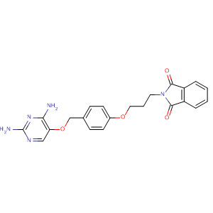 1H-Isoindole-1,3(2H)-dione,2-[3-[4-[[(2,4-diamino-5-pyrimidinyl)oxy]methyl]phenoxy]propyl]-