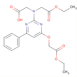 Glycine,N-(carboxymethyl)-N-[4-(2-ethoxy-2-oxoethoxy)-6-phenyl-2-pyrimidinyl]-,1-ethyl ester