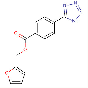 Benzoic acid, 4-(1H-tetrazol-5-yl)-, 2-furanylmethyl ester