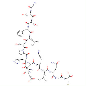 L-Cysteine,glycyl-L-seryl-L-seryl-L-phenylalanyl-L-leucyl-L-seryl-L-prolyl-L-a-glutamyl-L-histidyl-L-glutaminyl-L-lysyl-L-leucyl-L-glutaminylglycyl-