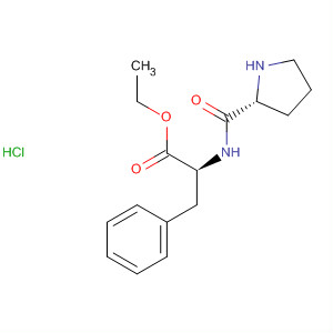 L-Phenylalanine, N-L-prolyl-, ethyl ester, monohydrochloride