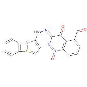 2-Quinoxalinecarboxaldehyde, 1,2-benzisothiazol-3-ylhydrazone,1,4-dioxide