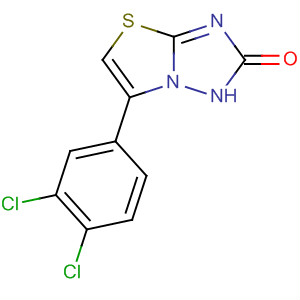 Thiazolo[3,2-b][1,2,4]triazol-2(1H)-one, 6-(3,4-dichlorophenyl)-