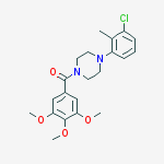 [4-(3-chloro-2-methylphenyl)piperazin-1-yl](3,4,5-trimethoxyphenyl)methanone