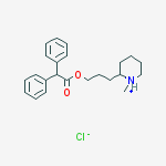 2-{3-[(diphenylacetyl)oxy]propyl}-1-methylpiperidinium chloride