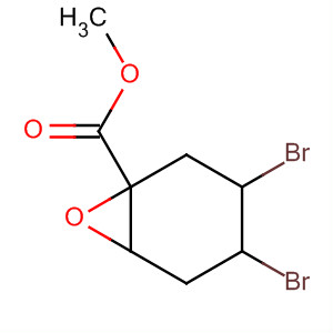 7-Oxabicyclo[4.1.0]heptane-1-carboxylic acid, 3,4-dibromo-, methylester