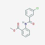 Methyl 2-[(3-chlorobenzoyl)amino]benzoate