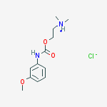2-[(3-methoxyphenyl)carbamoyloxy]ethyl-dimethylazanium;chloride