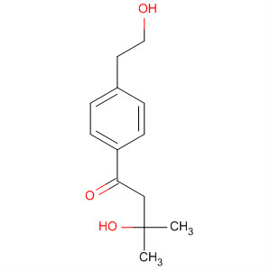 1-Butanone, 3-hydroxy-1-[4-(2-hydroxyethyl)phenyl]-3-methyl-