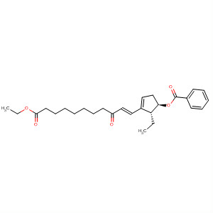 10-Undecenoic acid,11-[(4R,5R)-4-(benzoyloxy)-5-ethyl-1-cyclopenten-1-yl]-9-oxo-, ethylester, (10E)-