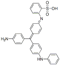 [[4-[(4-aminophenyl)[4-(phenylamino)phenyl]methylene]cyclohexa-2,5-dien-1-ylidene]amino]benzenesulphonic acid