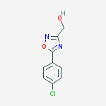 (5-(4-CHLOROPHENYL)-1,2,4-OXADIAZOL-3-YL)METHANOL