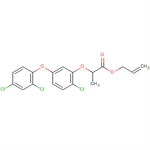 Propanoic acid, 2-[2-chloro-5-(2,4-dichlorophenoxy)phenoxy]-,2-propenyl ester