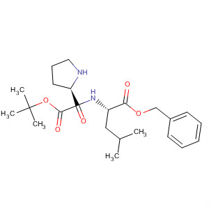 L-Leucine, N-[1-[(1,1-dimethylethoxy)carbonyl]-L-prolyl]-, phenylmethylester