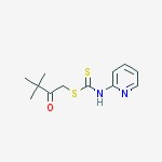 3,3-dimethyl-2-oxobutyl pyridin-2-yldithiocarbamate