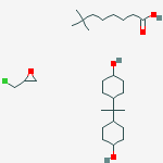 2-(chloromethyl)oxirane;7,7-dimethyloctanoic Acid;4-[2-(4-hydroxycyclohexyl)propan-2-yl]cyclohexan-1-ol