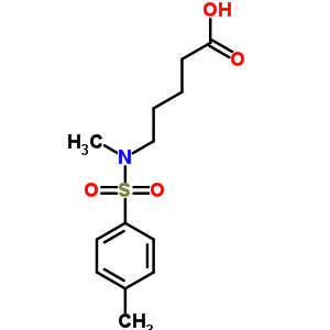 5-[methyl-(4-methylphenyl)sulfonylamino]pentanoic Acid