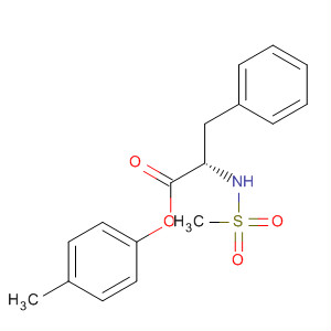 L-Phenylalanine, N-(methylsulfonyl)-, 4-methylphenyl ester
