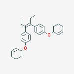 1,1'-hex-3-ene-3,4-diylbis[4-(cyclohex-2-en-1-yloxy)benzene]