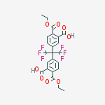 3,3'-(1,1,1,3,3,3-hexafluoropropane-2,2-diyl)bis[6-(ethoxycarbonyl)benzoic acid]