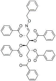 2-O,3-O,4-O,5-O,6-O-Pentabenzoyl-D-mannose O-benzyl oxime