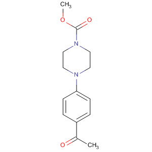 1-Piperazinecarboxylic acid, 4-(4-acetylphenyl)-, methyl ester