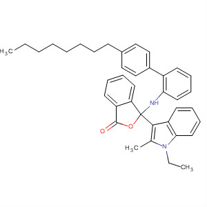 1(3H)-Isobenzofuranone,3-(1-ethyl-2-methyl-1H-indol-3-yl)-3-[(4-octylphenyl)phenylamino]-