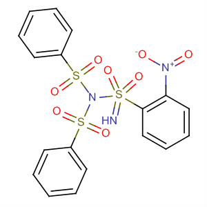 Benzenesulfonamide,N-[S-(2-nitrophenyl)-N-(phenylsulfonyl)sulfinimidoyl]-
