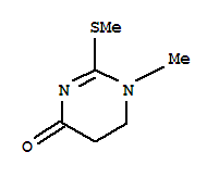 4(1H)-Pyrimidinone,5,6-dihydro-1-methyl-2-(methylthio)-