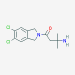 3-AMINO-1-(5,6-DICHLOROISOINDOLIN-2-YL)-3-METHYLBUTAN-1-ONE