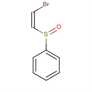 Benzene, [(2-bromoethenyl)sulfinyl]-, (Z)-