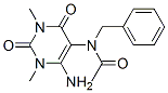 Acetamide, N-(6-amino-1,2,3,4-tetrahydro-1,3-dimethyl-2,4-dioxo-5-pyrimidinyl)-N-(phenylmethyl)-