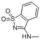 N-METHYL-1,2-BENZISOTHIAZOL-3-AMINE 1,1-DIOXIDE