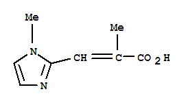2-Propenoic acid,2-methyl-3-(1-methyl-1H-imidazol-2-yl)-