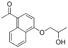 4-(2-Hydroxypropoxy)-1-naphthalenylethanone